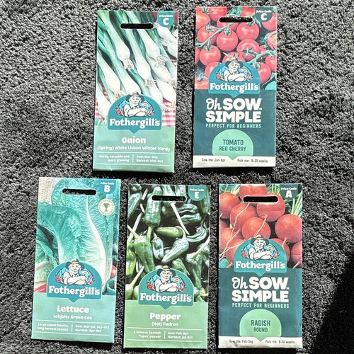 Fothergill salad seeds - 5, fothergill's