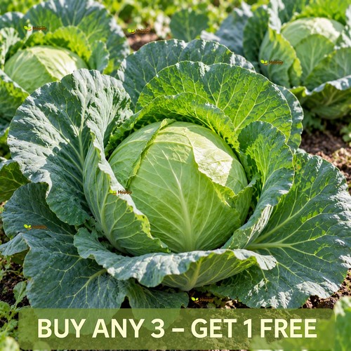 Cabbage 750 seeds copenhagen - cabbage,