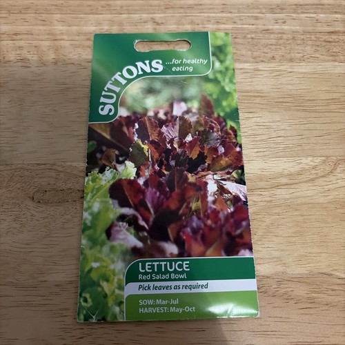 Suttons lettuce red - red, salad
