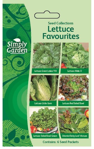 Lettuce seeds variety pack - 6,